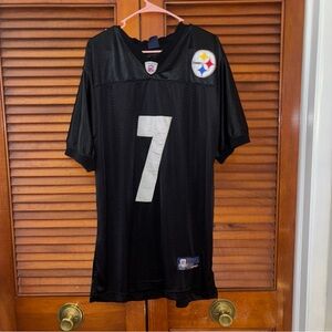Ben Roethlisberger #7 Pittsburgh Steelers Reebok Jersey Men’s Size 54 With FLAWS